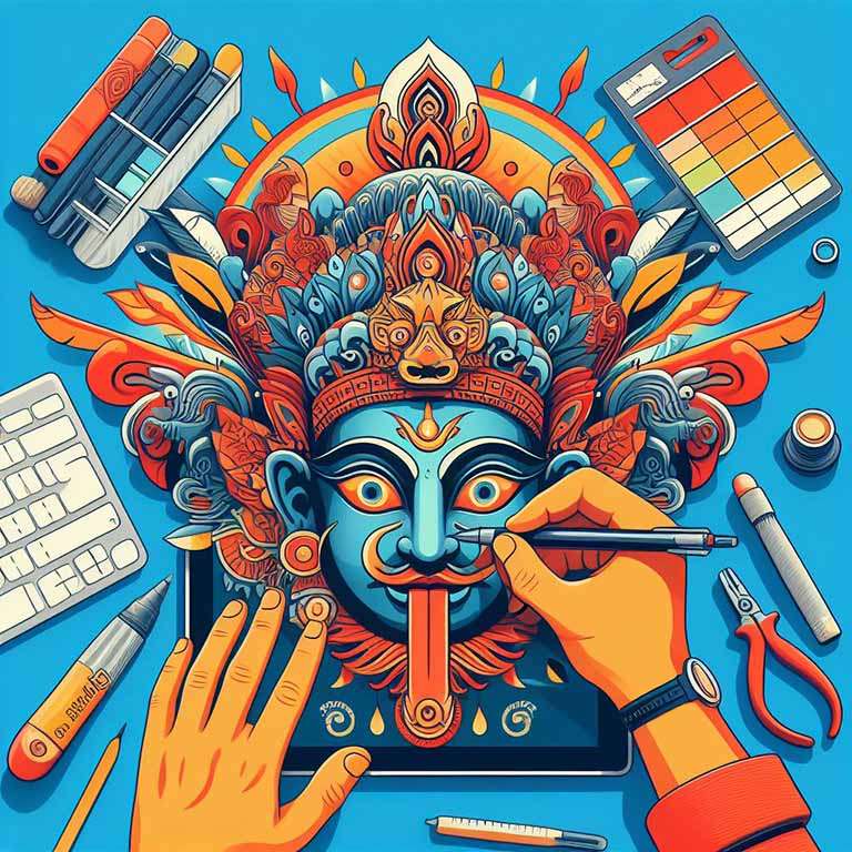 graphic design internship in Nepal