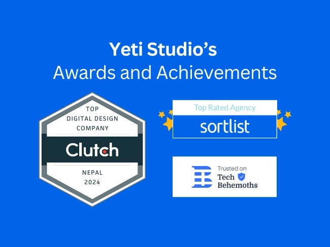 Yeti Studio Awards and Achievements