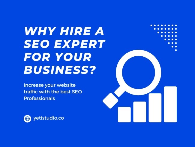 Blog Thumbnail showing why should businesses hire SEO expert in Nepal