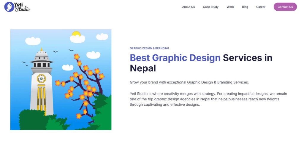 Best Graphic Design Service provided by Yeti Studio in Nepal