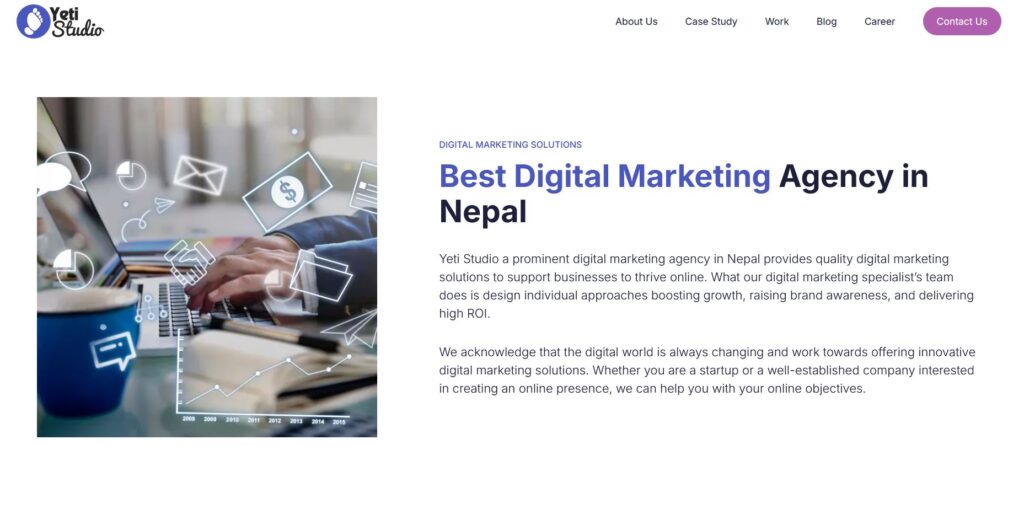 Best Digital Marketing service offered by Yeti Studio